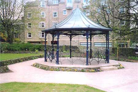 Ilkley bandstand Ilkley bandstand